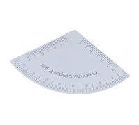 Eyebrow Ruler - Brow Ruler Measuring Tool, Micro blading Mapping Tool, Reusable Eyebrow Grooming Rulers | Makeup Brow Design Positioning Shaper For Business Trip, Travel, Professional Beauty Salon