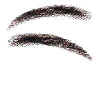 Eyebrow Simulated Eyebrow │ Capelli umani veri intrecciati falsi occhi | Eyebrow Artificial 3D Invisible for Natural Look | Eyebrow - Accessorio trucco per donne e uomini