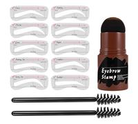 Eyebrow Stencil Kit - 10 modelli Brow Reusable Brow Tool Precise Shaping Tool Waterproof Flessibile | DIY At Home Brow Makeup for Women, Easy Perfect Arches for Beginners and Professionals