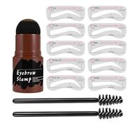 Eyebrow Stencil Set, Brow Stamps, Eyebrow Shaping Templates Kit, Natural Eyebrow Maker Tool, Women Brow Stamp Tool, Easy Brow Shaping Kit for Symmetrical Eyebrows