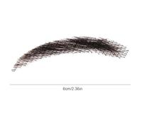 Eyebrow Stencil - Stick On Eyebrows, Eyebrow Transfers, False EyebrowS For Women, 1 Pair Real Hair Brows, Reusable Fake Lace EyebrowW, Breathable Crochet Eyebro0w For Womens, Men, EyebrowW