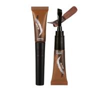 Eyebrow Tint, Brow Color, Waterproof Eyebrow Dye, Semi-Permanent Stain Formula, Instant Beauty Effect, 1 tubo bottiglia, ideale per uomini, donne, adulti Makeup Routine, 6,8 ml Dark Color