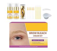 Eyebrow Tinting Kit - Long Lasting Eye Makeup Set | Professional Lash And Brow Color Kit With Natural Effects- For Women Girls Ladies Wives Beauty Lovers Costume Wearers Stage Events Wedding Salon