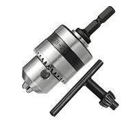 Eyech Codolo esagonale da 1/4 di pollice 1,5-10 mm con chiave a tre ganasce mandrini adattatore di conversione adattatore a percussione capacità supporto 3/8-24 UNF