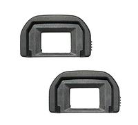 Eyecup Eyepiece Viewfinder per Canon 1500D 1300D 1200D 77D 850D 800D 700D 600D 500D 200D sostituisce Canon EF (confezione da 2)