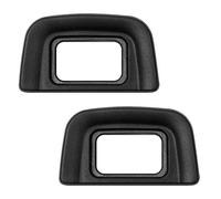 Eyecup, Fotover DK-20 Eyecup - Oculare di ricambio per fotocamera Nikon D5500, D5300, D3400, D3300, F65, F75, D40, D50, D60, D70s, D5100, D3200, D3100, confezione da 2