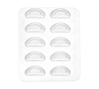 Eyeglass Nose Pads 5 Pair, silicone antiscivolo adesivo di ricambio, bianco, Se référer au descriptif