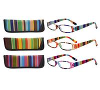 Eyekepper 3 Pack Ladies occhiali da lettura per le donne dei lettori più piccoli +3.50
