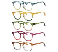 Eyekepper 5 Pack moda lettori occhiali da lettura donne (Uno per ogni colore, +0.50)