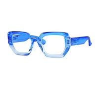 Eyekepper Occhiali da Lettura Ampia Cornice da Donna -Lettori Alla Moda Oversize - Blu +3.50