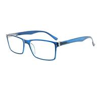 Eyekepper Occhiali da Lettura Moda con Cerniere a Molla Lettori di Qualità Blu +1.00