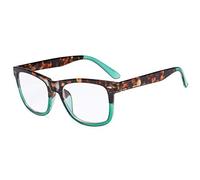Eyekepper Occhiali da Lettura per Uomo e Donna con Cerniere a Molla Tartaruga/Verde 2.75