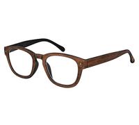 Eyekepper Occhiali da Lettura - Stile Vintage Professore Primavera Cerniere Aste - Anti-Marrone +2.75