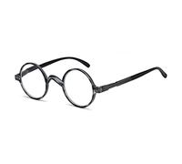 Eyekepper Rotonde Occhiali da Lettura un po ' Grandi Professor Vintage Oval Lettori (Striscia Blu,+0.75)