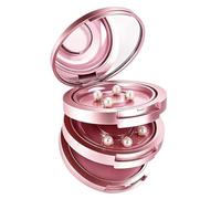 Eyelash Case 3 Tier Round Empty Storage Box with Mirror | False Lash Organizer Travel Container | Compact Lash Holder | Portable Makeup Storage Case | Multi Use Jewelry Hairpin Organizer for travel va