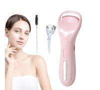 Eyelash Curler, 3 Temp Settings Eyelash Curler, Rechargeable Electric Lash Lifter, Portable Beauty Supplies 5.12x1.57x0.59 inches for Daily Work, Dating, Party, or Travel