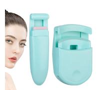 Eyelash Curlers, Natural Curl Eye Lash Curler with Replacement Pad, Anti-Pinching Eyelash Lift Tool for Travel and Makeup Use, Abs, Pink, Red, Green, Violet, 2.17x1.38 Inches