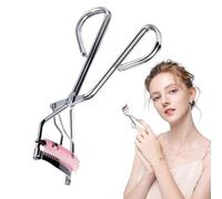 Eyelash Curlers, Stainless Steel Eyelash Curlers Comb, 0.98in Eye Opening Voluminous Lashes, Portable Lash Makeup Tool for Traveling, Shopping, Beauty Accessory