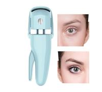 Eyelash Heated Curler, Lash Curling Tool, Portable Eye Curler, Battery-Powered Lash Curler, Eyelash Heating Tool, Long Lasting Curler, Eye Lash Makeup for Naturally Curling and Ironing Eyelash