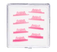 Eyelash Perm Pads Lash Lift Rods, 4 Pair Reusable Silicone Lash Lift Curlers, Eyelash Perming Tools for Lash Extensions, Natural Curling, and Long-Lasting Results