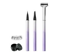Eyelash Stamp Tool, Bottom Lash Stencil, Eye Makeup Applicator, Precision Beauty Pen, for Travel Wedding Dating Gathering Mother Wife Girlfriend Beginners Professionals Cosmetic Use Daily Makeup