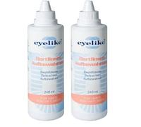 Eyelike soluzione per la conservazione delle lenti rigide, 240ml. (Confezione da 2)