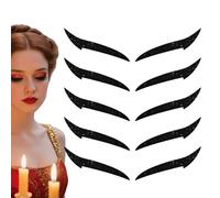 Eyeliner, adesivo per eyelash, ombretto, toppa, striscia adesiva impermeabile, design flessibile, look naturale per feste, festival, matrimoni, servizi fotografici, uso quotidiano