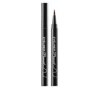 Eyeliner blu liquido impermeabile sottile e persistente eyeliner liquido: segreto per un trucco perfetto, set di pennelli da 2 ml grande (B, taglia unica)