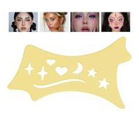 Eyeliner con punto alato in di stencil per ombretti e palpebre Eyeli - stencil per palpebre di precisione, pulizia riutilizzabile delle linee degli occhi