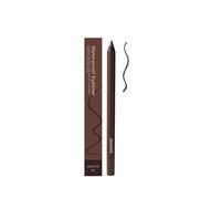 Eyeliner impermeabile da 24 ore a matita per occhi affilabili, da 2 in eyeliner e matita per sopracciglia, senza sbavature, sbiadimento, liscio e facile da colorare (grafite)