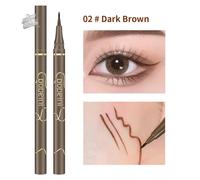 Eyeliner Liquido Impermeabile Ad Asciugatura Rapida/Ultra Fine Opaco Nero Marron