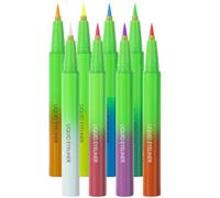 EyeLiner liquido per gli occhi, ciglia colorate opache penna | EyeLiners Matte Pen Neon 8x Colored - Colori brillanti a prova di macchie di lunga durata per le donne per le donne
