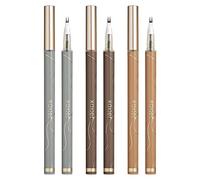 Eyeliner, matita per gli occhi ad asciugatura rapida, con design doppia punta, eyeliner durevole, impermeabile, non sbiadisce, eyeliner per la forma perfetta degli occhi