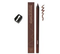 Eyeliner Pencil - 24 Hr Waterproof Eyeliner Duo Sharpenable Eye Pencil, 2 in 1 Eye Liner and Eyebrow Pencils Waterproof Eyeliners, No Smudging, Fading, Smooth & Easy to Color (Slate)