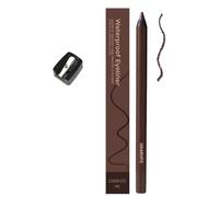 Eyeliner Pencil - 24 Hr Waterproof Eyeliner Duo Sharpenable Eye Pencil, 2 in 1 Eye Liner and Eyebrow Pencils Waterproof Eyeliners, No Smudging, Fading, Smooth & Easy to Color (Graphite)