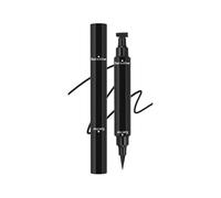 Eyeliner Stamp 2-in-1 con Matita Occhi Nera Waterproof - Inglot Eyeliner con Timbri Ala per Occhio di Gatto, Formula Impermeabile Anti-Sbavatura con Timbri Sinistro e Destro (#nero, 3.5g)