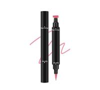 Eyeliner Stamp 2-in-1 con Matita Occhi Nera Waterproof - Inglot Eyeliner con Timbri Ala per Occhio di Gatto, Formula Impermeabile Anti-Sbavatura con Timbri Sinistro e Destro (#rosa, 3.5g)