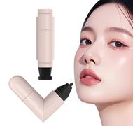 Eyeliner Stamp,Waterproof, Smudge Proof, Quick Drying Gel Eyeliner Set,Foldable One-Piece Double Ended Winged Gel Eyeliners Pencil, Smudge Proof Pen for Beginners (Black)