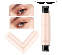 Eyeliner Stamps, Eyeliners Stencils Pencil, Smooth Precise Pen Tool, Multi-Functional Makeup Design, 01.05ml + 1.05ml, Portable Compact Ideal for Beauty, Family, Girls, and Friends