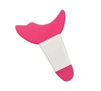 Eyeliner Strumento Multifunzionale Trucco Occhio Strumento Principianti Donne Scudo Ciglia Rosso, Manico Bianco, Rosa Rosso, 6.9x5cm