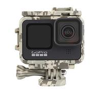 Eyeon Camouflage Grigio Protettivo Telaio Custodia Custodia Protettiva Hard Case per GoPro Hero 9 Action Camera Laterale Open Mount Shell Cover