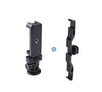 Eyeon Staffa Montaggio Scarpa Fredda Tripla Alluminio 3 Barra Estensione Slitta Calda e Supporto Telefono Kit Adattatore Hot Shoe per Microfono Fotocamera DSLR Torcia Video Led Accessori Vlog