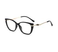 EYEphy Occhiali da Lettura HD da Donna Cat-Eye alla Moda con Protezione dalla Luce Blu, Occhiali da Sole fotocromatici Intelligenti per Esterni/Protezione UV,03