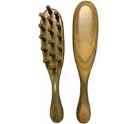 Eyepkildly Gua Sha - Pettine in legno di sandalo, massaggiatore manuale per il cuoio capelluto, per mal di testa, per mal di testa, mal di testa, regalo rilassante per donne/mamma/sorelle (1 pezzo