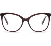 Eyerim Studio Andrea Burgundy blue-light [non-prescription], Rosso, Acetate, Donne occhiali 54