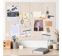 EYERIYO, Bacheca in feltro autoadesiva 60 x 40 cm, bacheca in feltro con foto, lavagna in sughero, bacheca in feltro, bacheca per vision board, memoboard, pegboard, bacheca per immagini, notiztafel