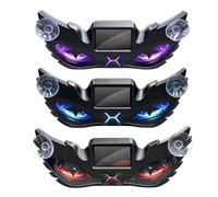 Eyes For Car Windshield - 3 Pieces Waterproof Rechargeable Suction Cup
