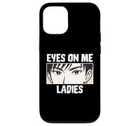 Eyes On Me Ladies Anime Style Confident Cool Guy Custodia per iPhone 12/12 Pro