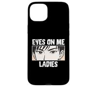 Eyes On Me Ladies Anime Style Confident Cool Guy Custodia per iPhone 15 Plus