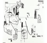eyes pressed against the glass
